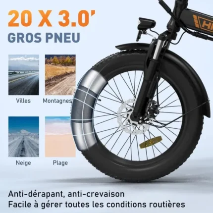Cadre pliable du HITWAY BK11