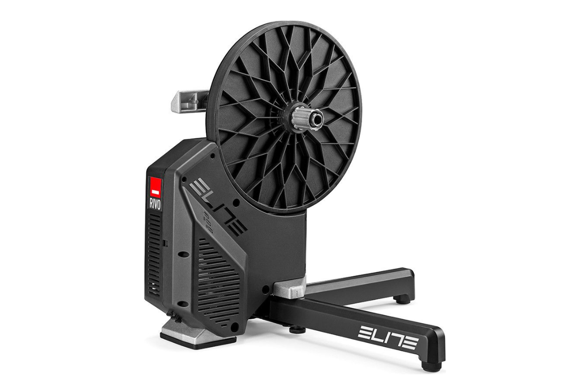 Home Trainer Elite Rivo connecté sans cassette avec Wi-Fi, Bluetooth et résistance automatique jusqu'à 18 % Home Trainer Elite Rivo connecté sans cassette avec Wi-Fi, Bluetooth et résistance automatique jusqu'à 18 %