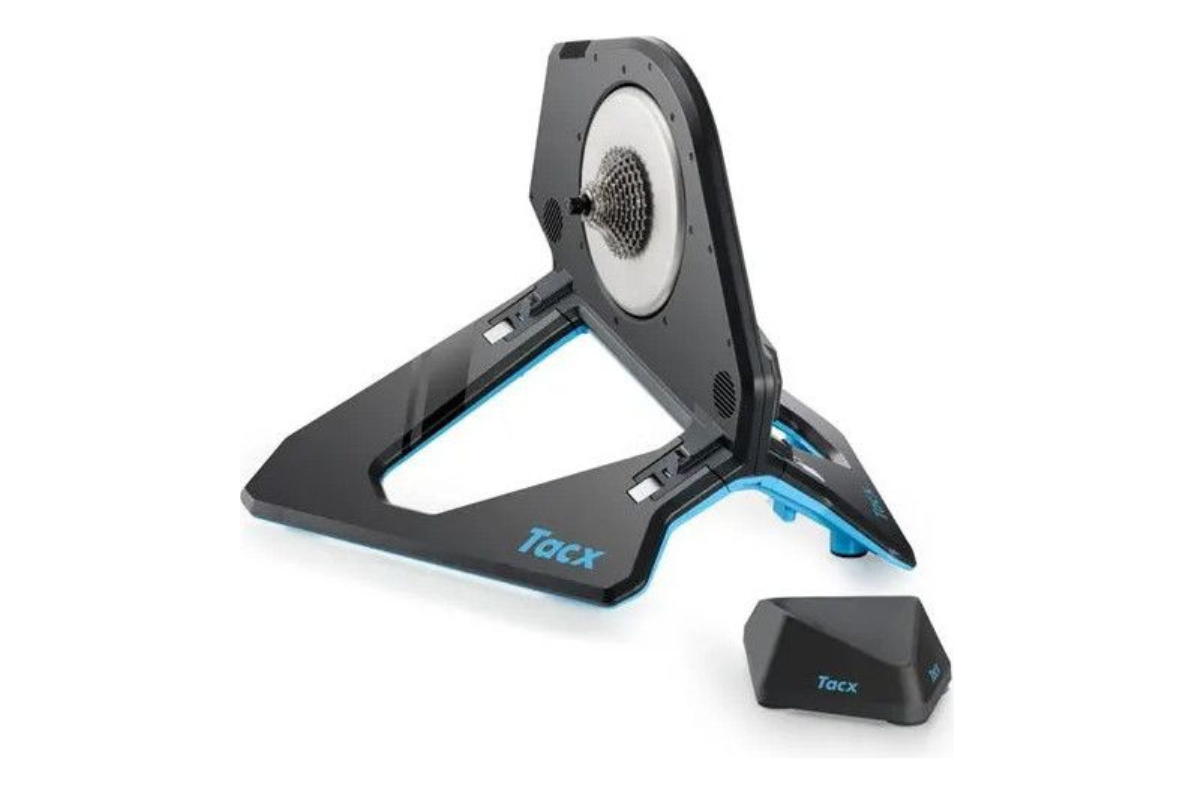 Home Trainer Tacx NEO 2T Smart sans cassette avec transmission directe, puissance 2200 W et simulation de pente jusqu'à 25 % Home Trainer Tacx NEO 2T Smart sans cassette avec transmission directe, puissance 2200 W et simulation de pente jusqu'à 25 %